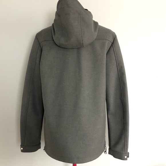 Zara Man Coat/Jacket with Hoodie - Picture 7 of 8